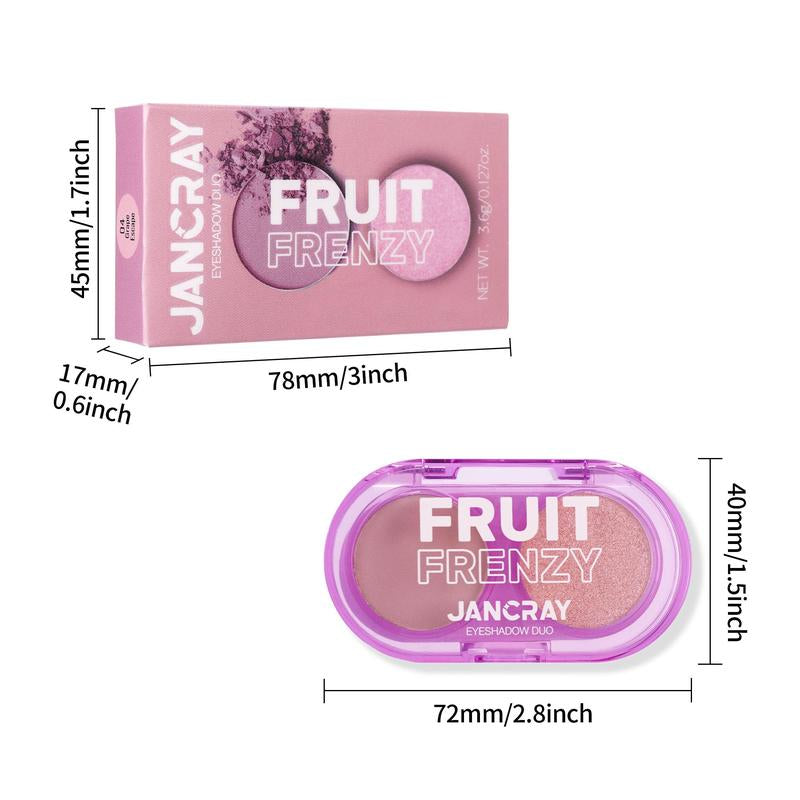 JANCRAY Fruit Frenzy - Eyeshadow Duo