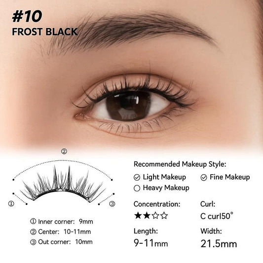 Mosty Soft Magnetic Eyelashes All-In-One Box, Reusable, Glue-Free, Waterproof, Lightweight, Natural Style Makeup and Non Makeup#Tiktokshopbacktoschool