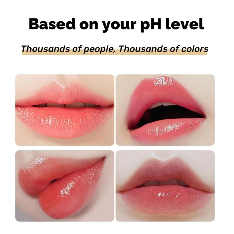 2Pcs Transferproof Color Changing Lipstick Long Lasting Ahydrating Lip Balm Moisturizing Temperature-Sensitive Color Change Moisture Moisturizer Hydrate Long Hydrating Gloss Lipgloss Cosmetic Glossy Luxury Plumping Ph Lipstick Color for Girls & Women