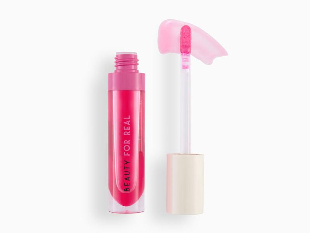 BEAUTY for REAL - Lip Revival Hi-Shine Hydrating Lip Oil - Strawberry Fields